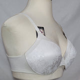 Maidenform 9437 Comfort Devotion Embellished Extra Coverage UW Bra 36D White NWT - Better Bath and Beauty