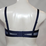 DKNY DK4940 Sheers Spacer T-Shirt Underwire Bra 36D Ink Navy Blue NWT - Better Bath and Beauty