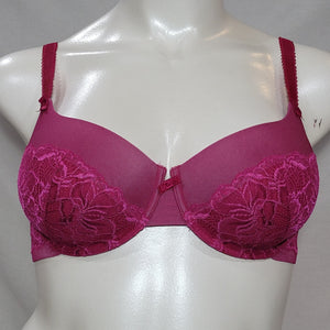 Bali 6542 Lace Desire Foam Underwire Bra 38D Gala Rose Pink