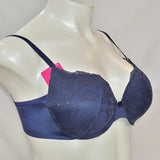 Maidenform Self Expressions 6660 Push Up and In Underwire Bra 34C Navy Blue NWT - Better Bath and Beauty