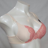 Maidenform 9415 One Fab Fit Embellished Butterfly Lace UW Bra 36D Peach NWT DISCONTINUED - Better Bath and Beauty