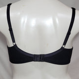 Cabernet 12800 Unlined Seamless Cup Underwire Bra 36D Black - Better Bath and Beauty