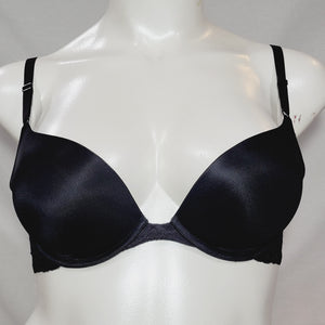 Maidenform 7180 One Fabulous Fit Embellished Push Up UW Bra 36D Black - Better Bath and Beauty