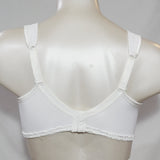Playtex 4088 18 Hour Comfort Lace Wire Free Bra 36C White NWOT - Better Bath and Beauty