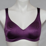 Victoria's Secret Lined Satin Hidden Underwire Bra 36C Purple - Better Bath and Beauty