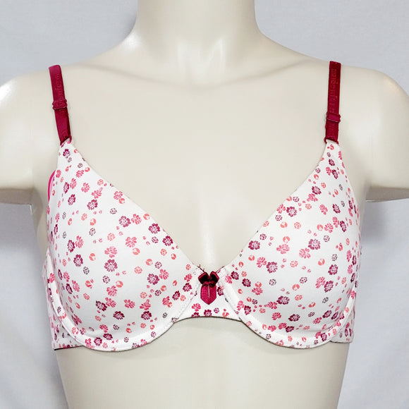 Maidenform 9259 Cotton Signature T-Shirt Demi Underwire Bra 34C Floral NWT DISCONTINUED - Better Bath and Beauty