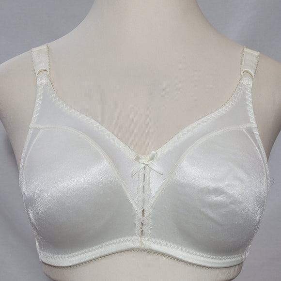 Bali 3820 Double Support Wirefree Bra 38B Ivory NEW WITHOUT