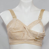 Lady Cameo Wire Free Nursing Full Support Bra 30GG Nude - Better Bath and Beauty