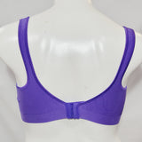 Barely There 3484 Comfort Revolution Wire Free Bra LARGE Purple - New with Tags - Better Bath and Beauty