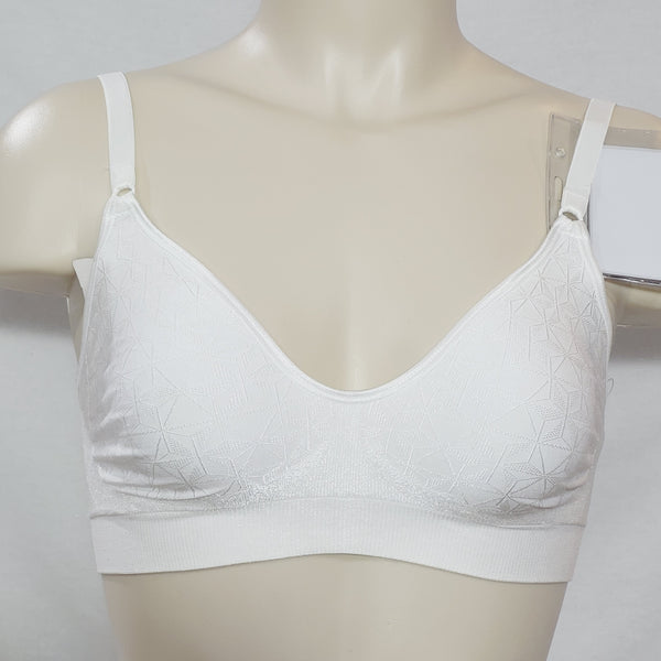 Bali 3381 Comfort Revolution Smart Sizes Convertible No Wire Bra XS X-SMALL  Whit