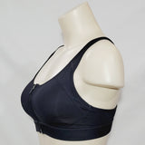 Champion N9643 Power Shape Max Zip Front Wire Free Sports Bra XS X-SMALL Black - Better Bath and Beauty