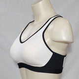 Champion N9554 Concealing Petals Wire Free Sports Bra SMALL White Black NWT - Better Bath and Beauty