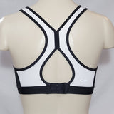 Champion N9554 Concealing Petals Wire Free Sports Bra SMALL White Black NWT - Better Bath and Beauty