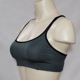 Champion N9688 Strappy Cami Wire Free Sports Bra XS X-SMALL Deep Pine Green NWT - Better Bath and Beauty