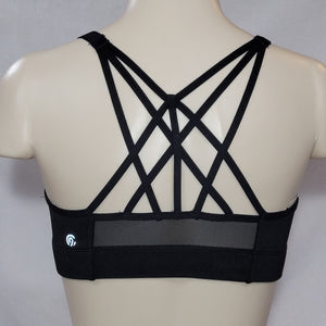 Champion N9688 Strappy Cami Wire Free Sports Bra SMALL Black NWT - Better Bath and Beauty