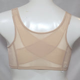 Exquisite Form 565 Posture Front Close Wire Free Bra 42B Nude NEW WITHOUT TAGS - Better Bath and Beauty