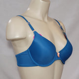 Maidenform 7959 One Fabulous Fit Demi Underwire Bra 34C Blue NWT - Better Bath and Beauty