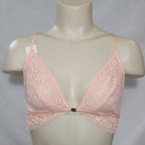 Gilligan O'Malley Front Close Sheer Lace Y-Back Wire Free Bra Bralette XL X-LARGE Peach Divine - Better Bath and Beauty