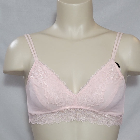 Maidenform SE1182 Self Expressions Lace Bralette MEDIUM Pink Pirouette - Better Bath and Beauty