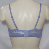 Gilligan & O'Malley Modal Lace Trim Bralette Size XS X-SMALL Misty Blue - Better Bath and Beauty