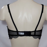 Gilligan & OMalley Semi Sheer Lace Underwire Bralette Size XS X-SMALL Black NWT - Better Bath and Beauty