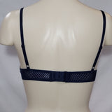 Xhilaration Strappy Front Wire Free Lace Bralette Size XS X-SMALL Nighttime Blue - Better Bath and Beauty