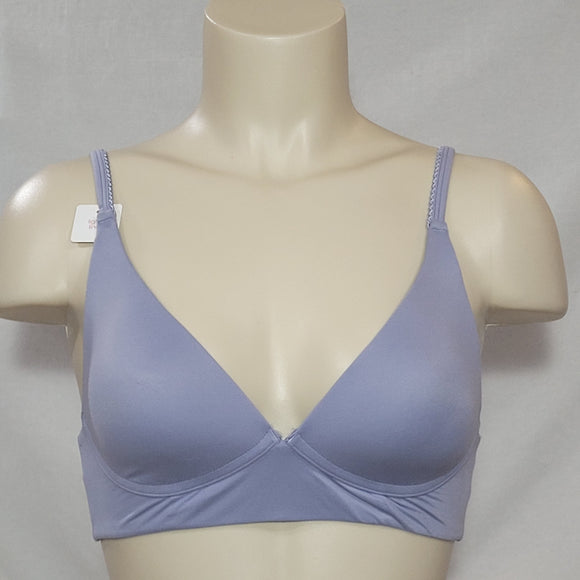 Gilligan O'Malley Lightly Lined Wire Free Lounge Bra MEDIUM Misty Blue - Better Bath and Beauty