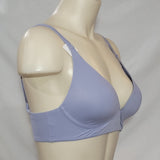 Gilligan O'Malley Lightly Lined Wire Free Lounge Bra XS X-SMALL Misty Blue - Better Bath and Beauty