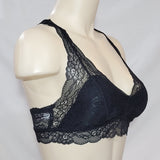 Gilligan & O'Malley Lace Pullover Racerback Bralette X-SMALL Black NWT - Better Bath and Beauty