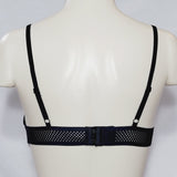 Xhilaration Strappy Front Wire Free Lace Bralette Size XS X-SMALL Black - Better Bath and Beauty