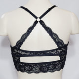 Xhilaration Wire Free Racerback Sheer Lace Bralette X-SMALL Black - Better Bath and Beauty