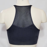 Xhilaration Wire Free High Neck with Mesh Bra Bralette XS X-SMALL Black NWT - Better Bath and Beauty