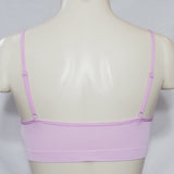 Xhilaration Wire Free Cut-Out Strappy Bralette Bra Size SMALL Pink Violet - Better Bath and Beauty