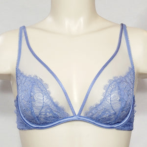 Soma Breathtaking Unlined Plunge Underwire Bra 32C Blue Stone - Better Bath and Beauty
