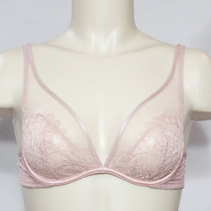 Soma Breathtaking Unlined Plunge Underwire Bra 32D Adobe Rose - Better Bath and Beauty