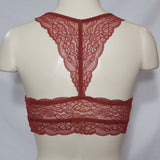 Gilligan & O'Malley Lace Racerback Wire Free Bralette LARGE Salsa - Better Bath and Beauty