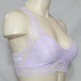 Gilligan & O'Malley Lace Pullover Racerback Bralette X-SMALL Violet Villa NWT - Better Bath and Beauty
