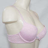 Xhilaration Perfect Lace Push-Up T-Shirt Underwire Bra 34A Pink Lavender NWT - Better Bath and Beauty