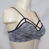 Xhilaration Wire Free Cut-Out Strappy Bralette Size XS X-SMALL Black Multi - Better Bath and Beauty