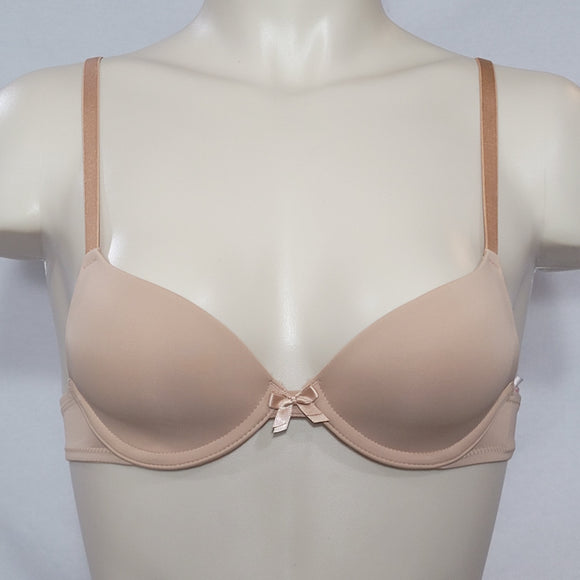 Xhilaration Perfect T-Shirt Convertible Lightly Lined Underwire Bra 32AA Honey Beige NWT - Better Bath and Beauty