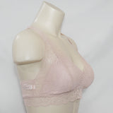 Gilligan & O'Malley Lace Pullover Racerback Bralette SMALL Palm Beach Pink NWT - Better Bath and Beauty