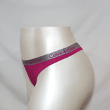 Calvin Klein QD3539 Radiant Cotton Thong XL X-LARGE Raspberry Pink - Better Bath and Beauty