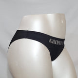 Calvin Klein QF1810 Logo-Waist Laser Bikini SIZE MEDIUM Black NWT - Better Bath and Beauty