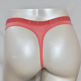 Calvin Klein QD3636 CK Ultimate Cotton Thong SMALL Orange NWT - Better Bath and Beauty