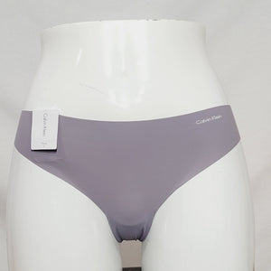 Calvin Klein Women's Invisibles Thong Underwear D3428 In Mauve