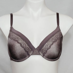 Embossed Lace Underwire Bra