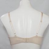 Gilligan O'Malley Favorite Plunge Push Up Underwire Bra 34D Mochachino Nude NWT - Better Bath and Beauty