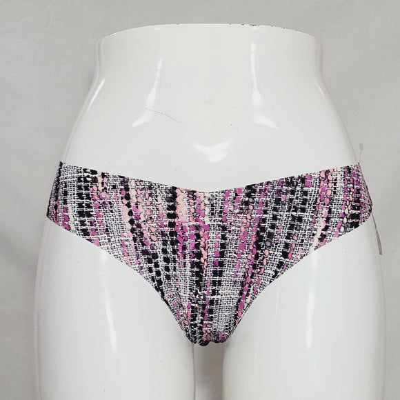 Commando Printed Thong Size MEDIUM/LARGE Pink Tweed NWT - Better Bath and Beauty