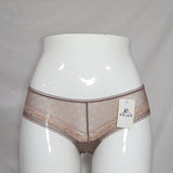 b. tempt'd 945251 Diamond Lace Hipster X-LARGE Brown NWT - Better Bath and Beauty