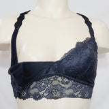 Gilligan & O'Malley Lace Pullover Nursing Wire Free Bralette MEDIUM Black - Better Bath and Beauty